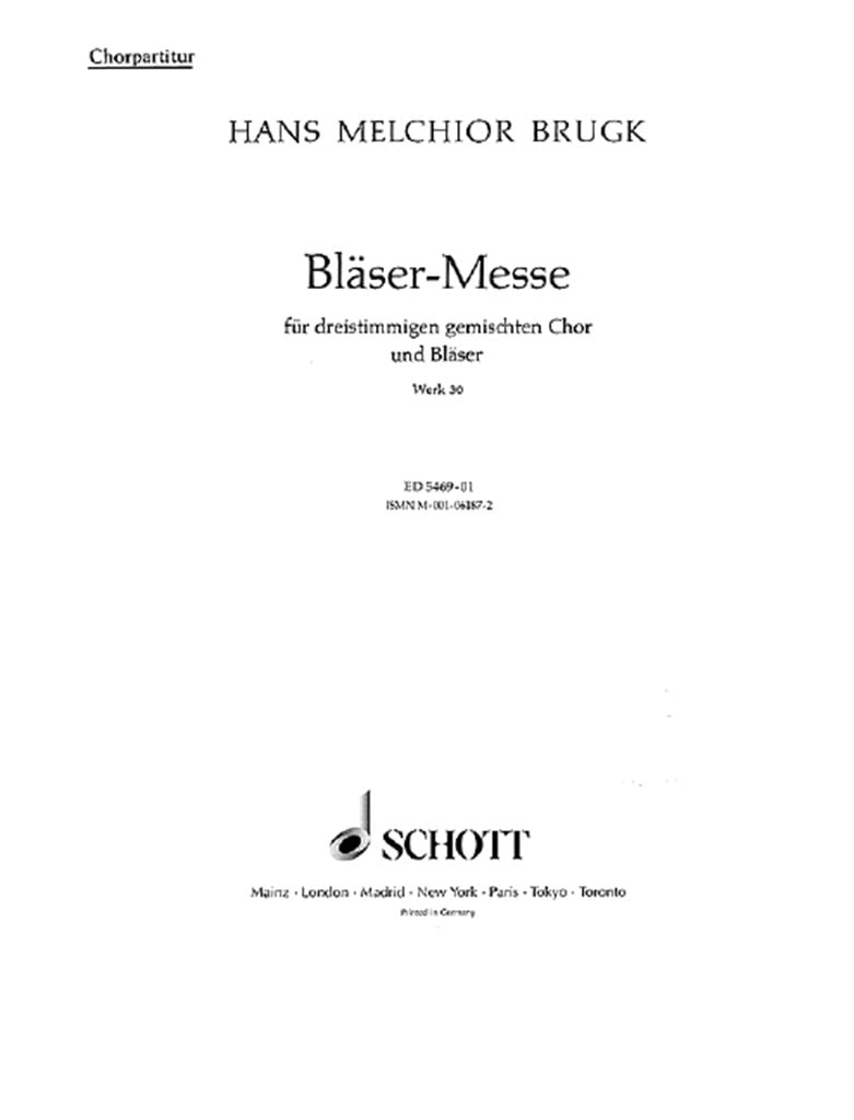 Blaser-Messe Werk 30